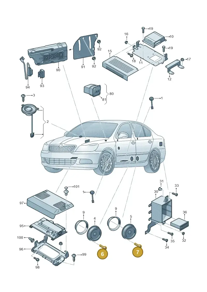 N91212201 Volkswagen Rivet