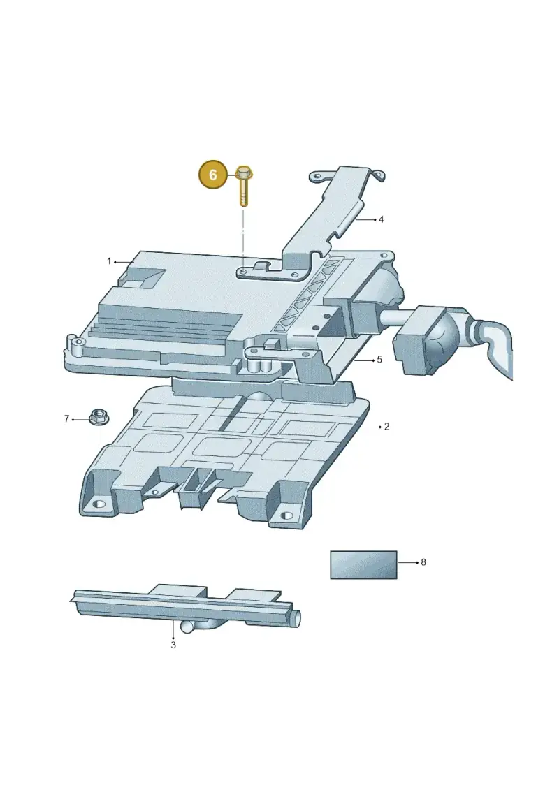 N91217601 Volkswagen Sheer Bolt