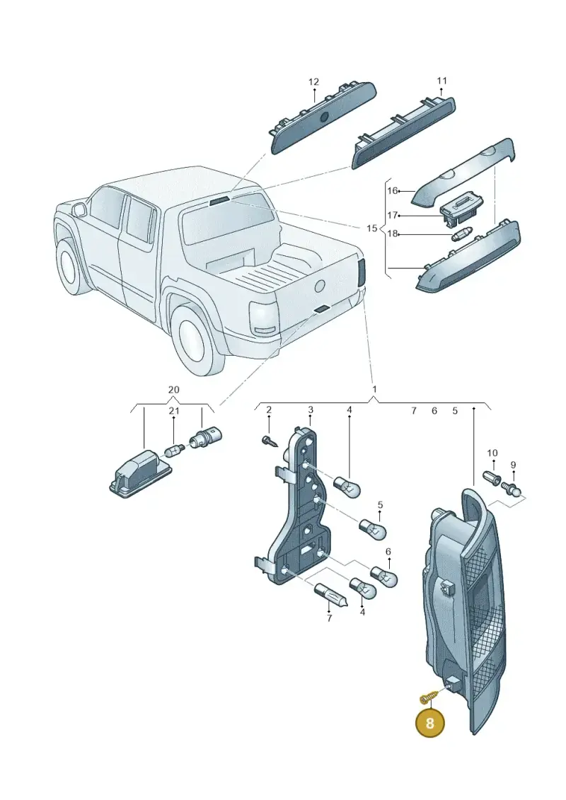 N91227001 Volkswagen Hexagon Socket Head Bolt (Combi)