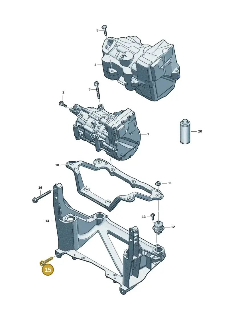 N91272601 Volkswagen Interior Serration Flange Screw