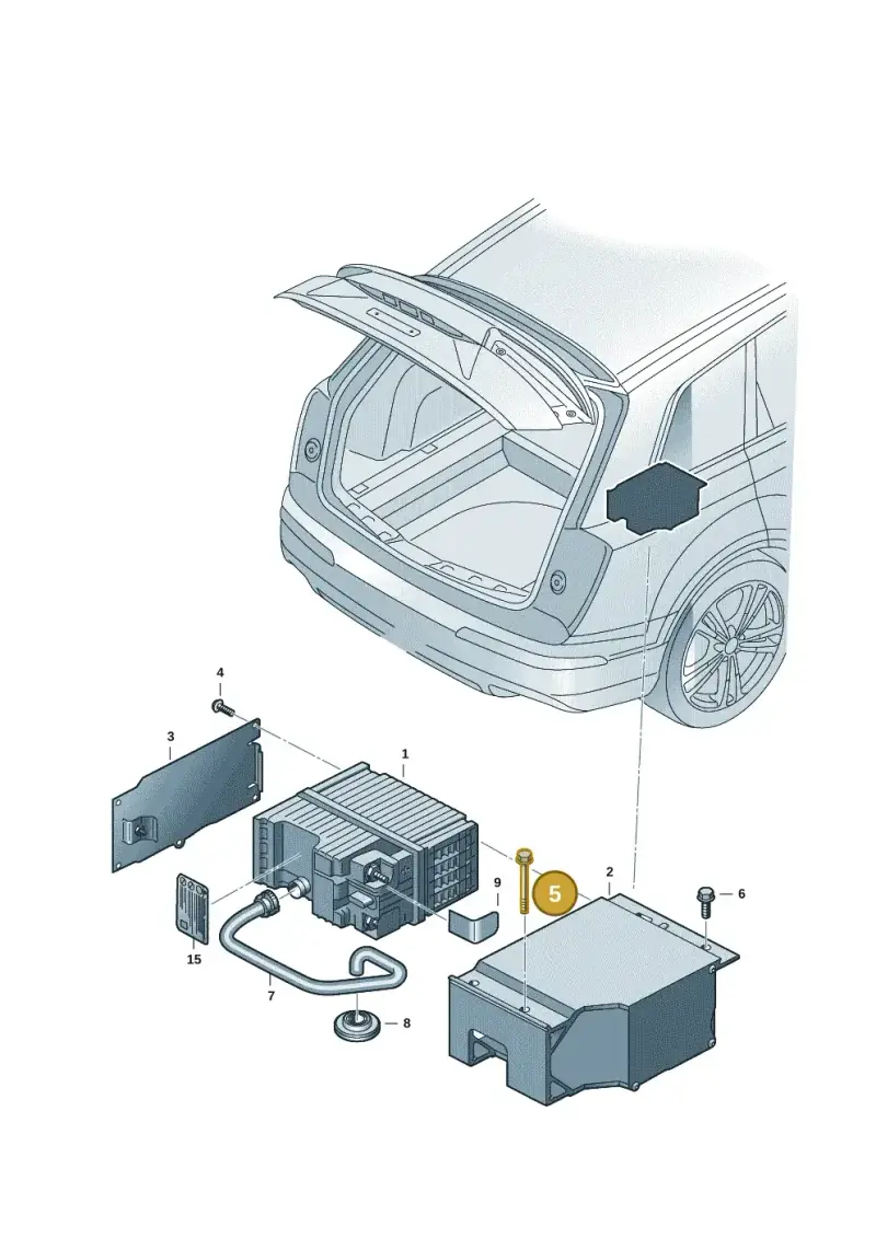 N91294101 Volkswagen Hexagon Head Bolt (Combi)