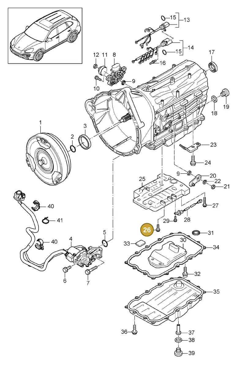 WHT000324 Volkswagen Hexagon Head Bolt (Combi)