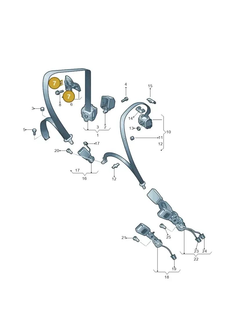 WHT000941 Volkswagen Speed Nut