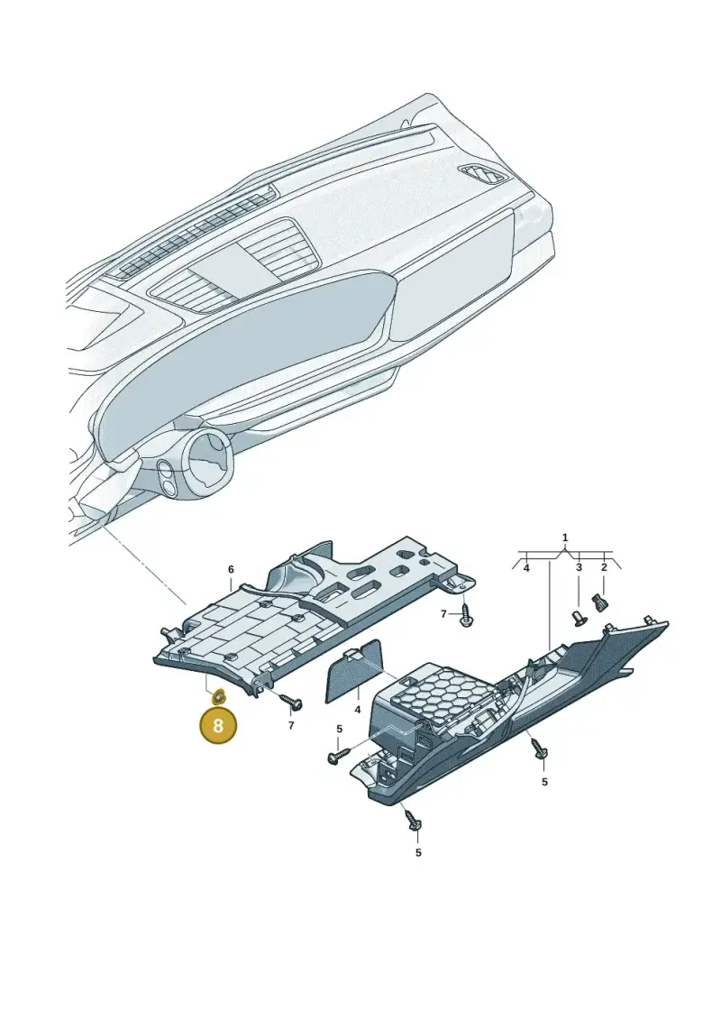 WHT002098 Volkswagen Collar Nut