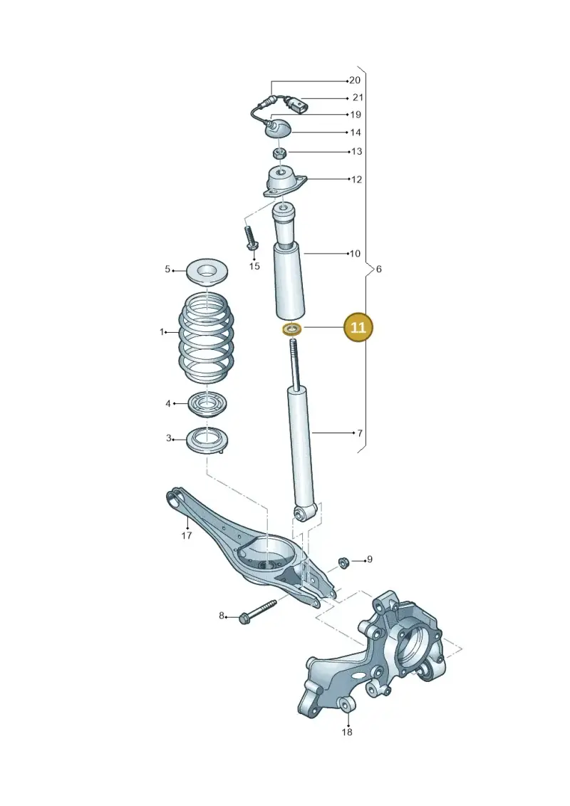 WHT002937 Volkswagen Washer