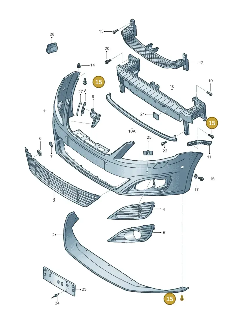 WHT003694 Volkswagen Hexagon Socket Head Bolt (Combi)