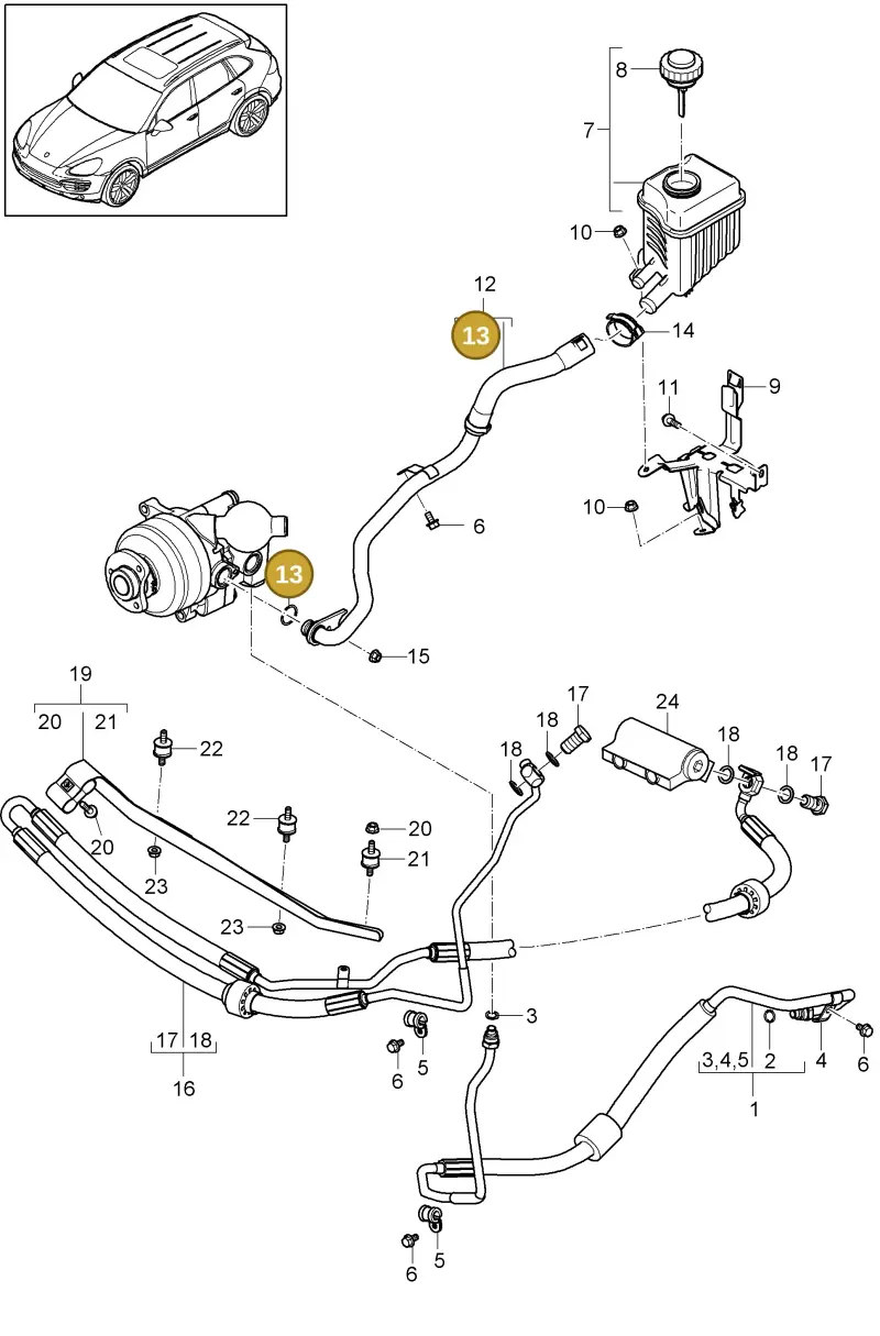 WHT003695 Volkswagen O-Ring