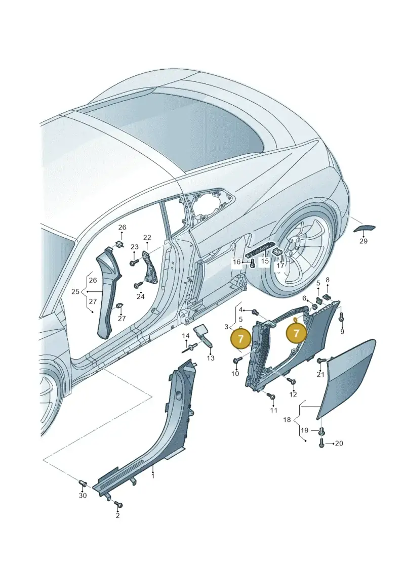 WHT003811 Volkswagen O-Ring