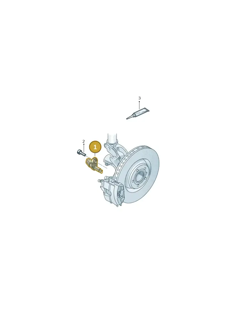 WHT003861B Volkswagen Speed Sensor