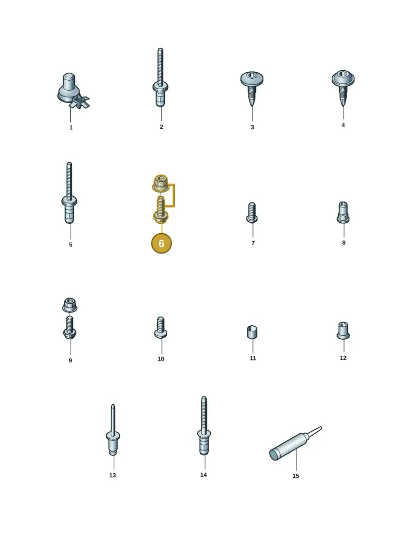 WHT004062 Volkswagen Weld Screw