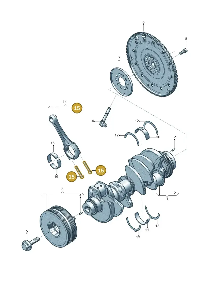WHT004562 Volkswagen Bolt - Connecting Rod