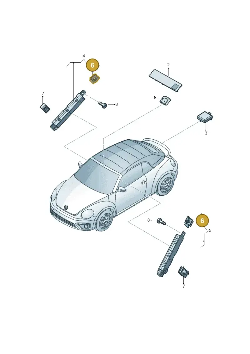 WHT004693 Volkswagen Expanding Nut