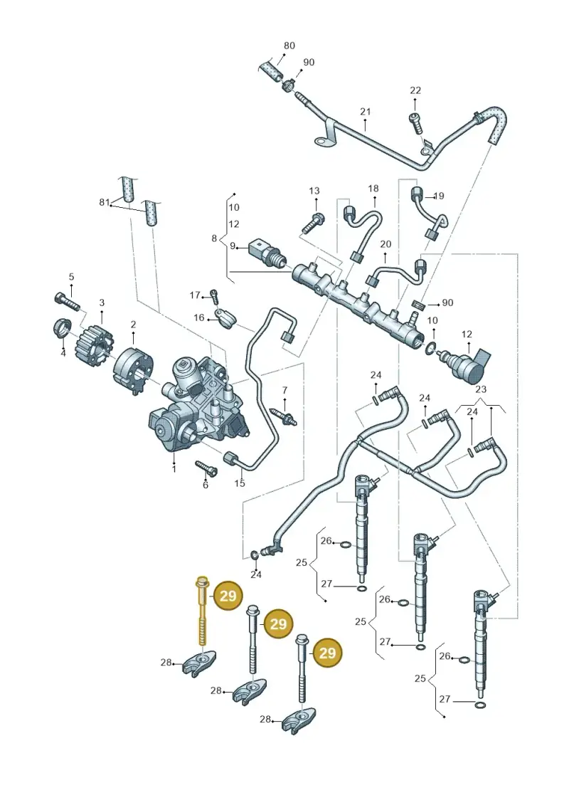 WHT004710 Volkswagen Screw