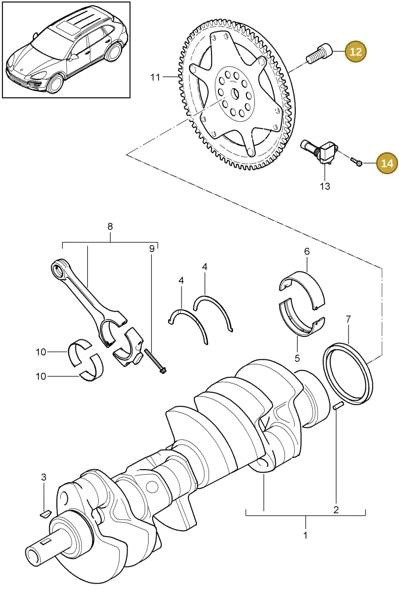 WHT004966 Volkswagen Socket Head Bolt