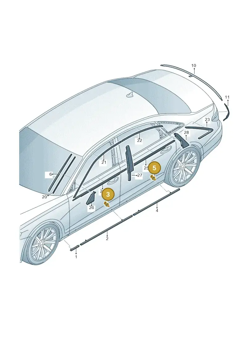 WHT005395 Volkswagen Spreader Rivet