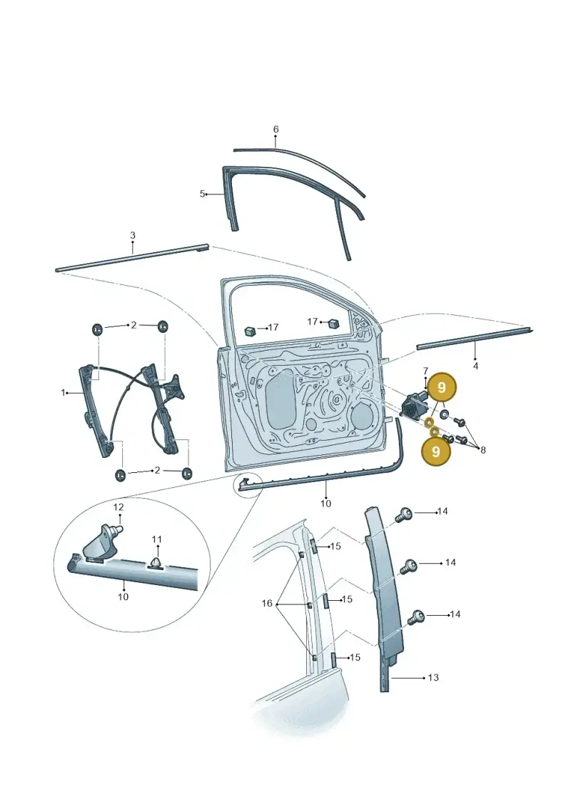 WHT005816 Volkswagen Washer