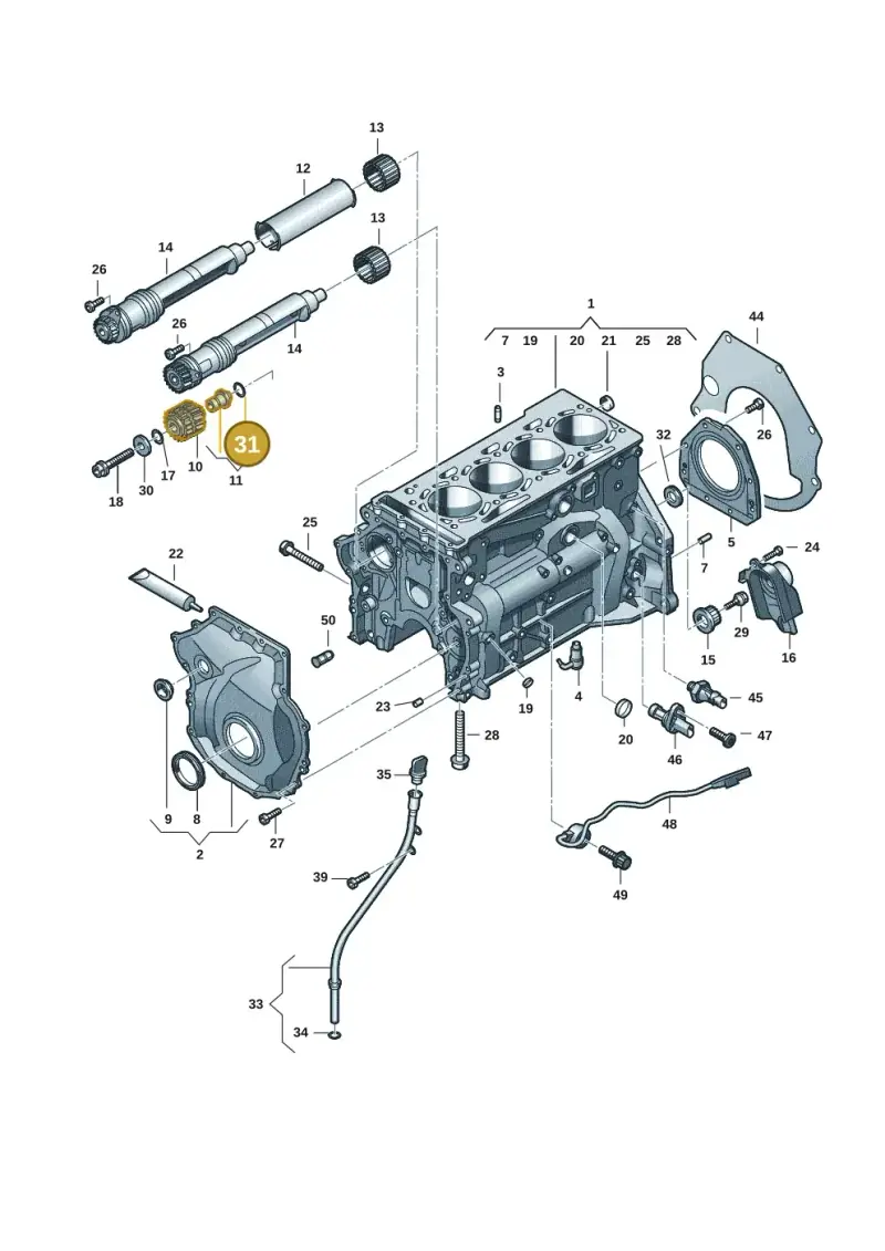 WHT005823 Volkswagen O-Ring