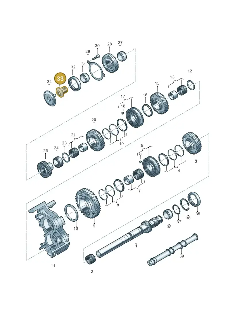 WHT006185 Volkswagen Hexagon Socket Oval Head Bolt (Combi)