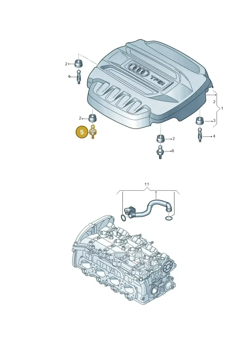 WHT006189 Volkswagen Ball Pin