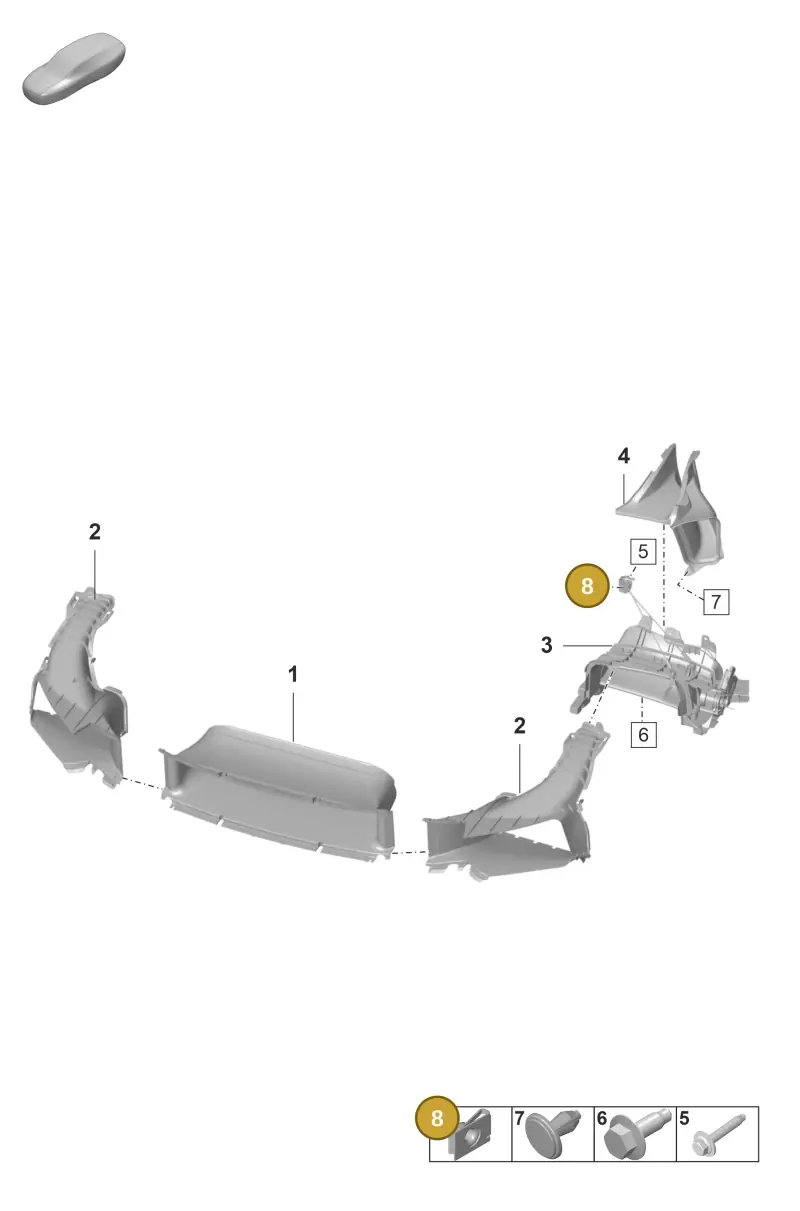 WHT006337 Volkswagen Speed Nut Self-Locking