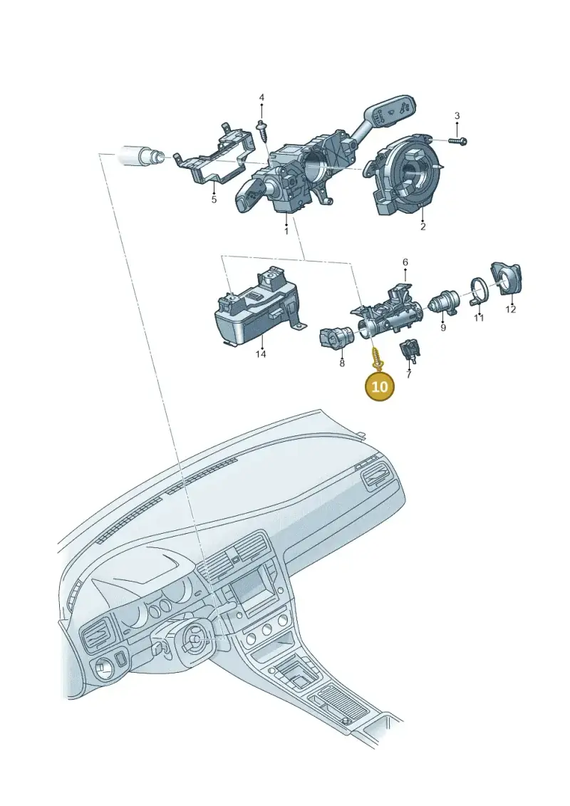 WHT006663 Volkswagen Sheer Bolt