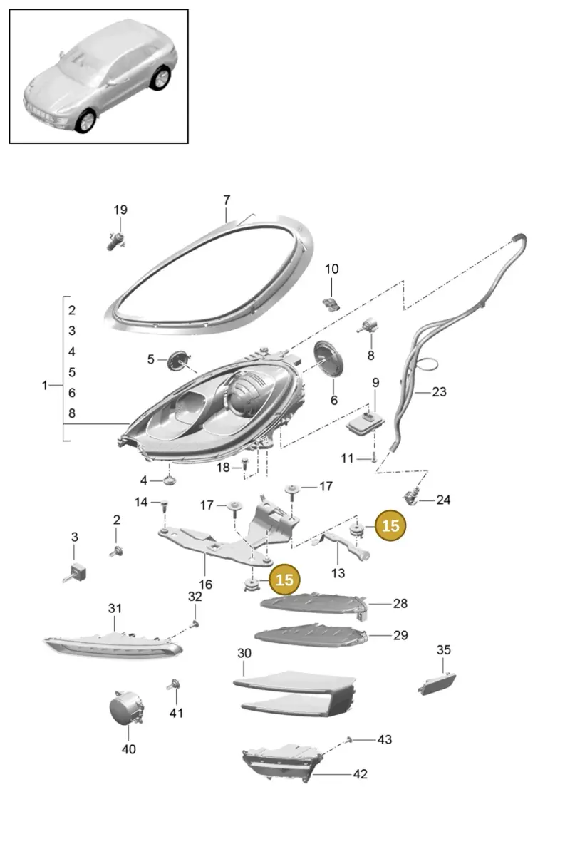 WHT006897 Volkswagen Speed Nut