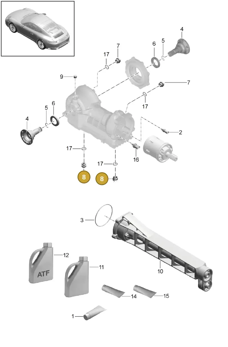WHT007394A Volkswagen Sealing Plug