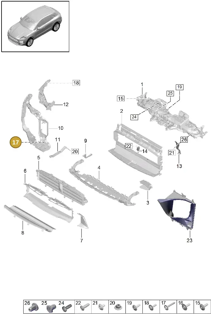WHT007484 Volkswagen Bolt with Washer