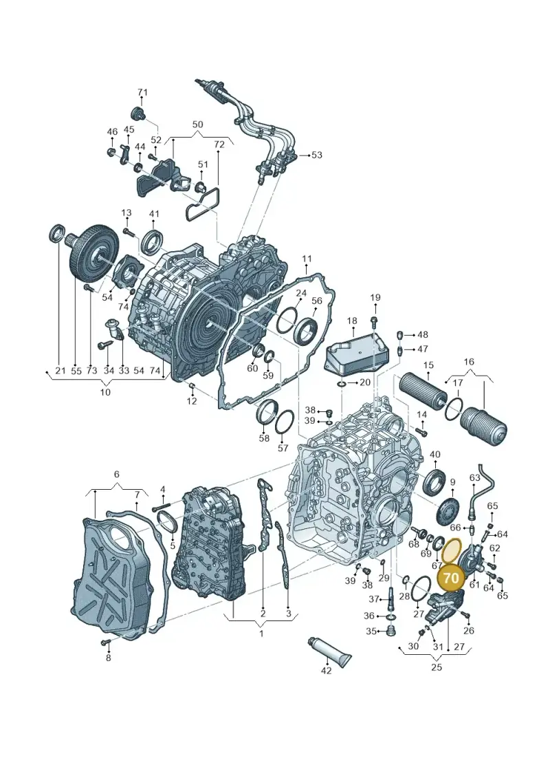 WHT007532 Volkswagen O-Ring