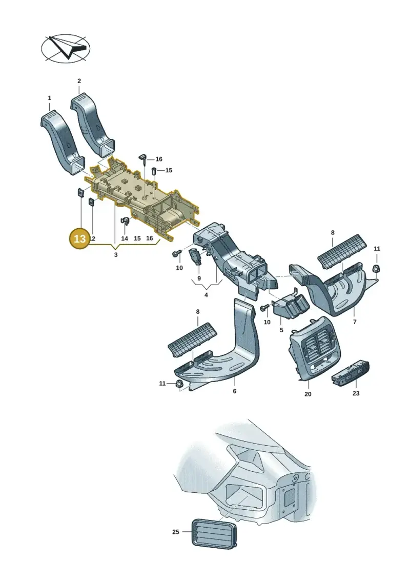 WHT007624 Volkswagen Speed Nut