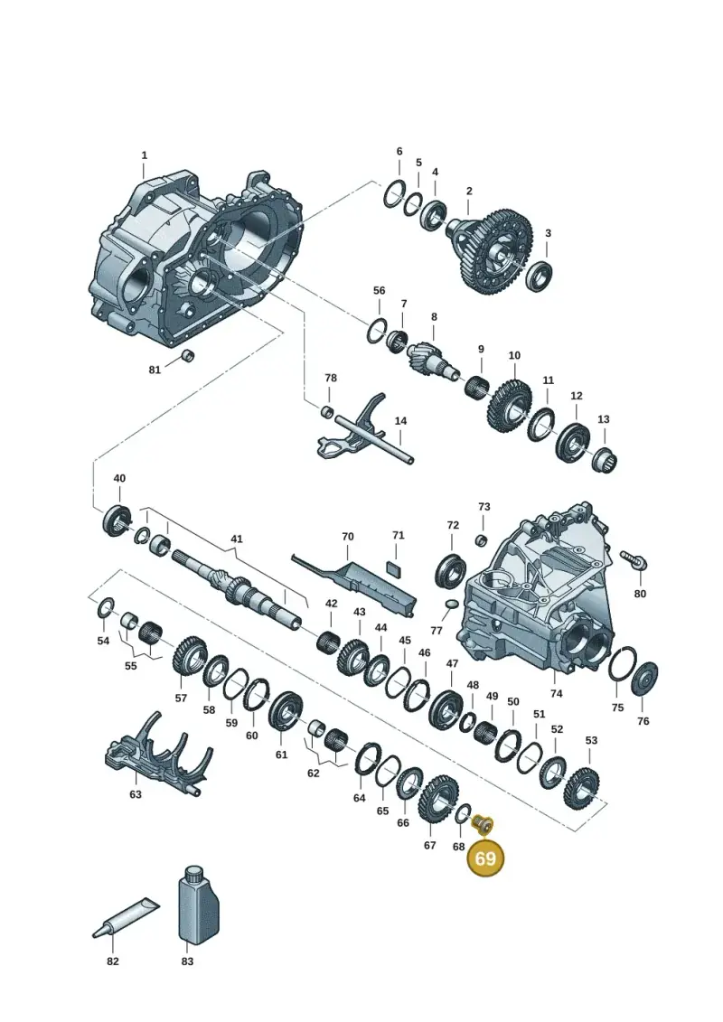 WHT007671B Volkswagen Expansion Screw