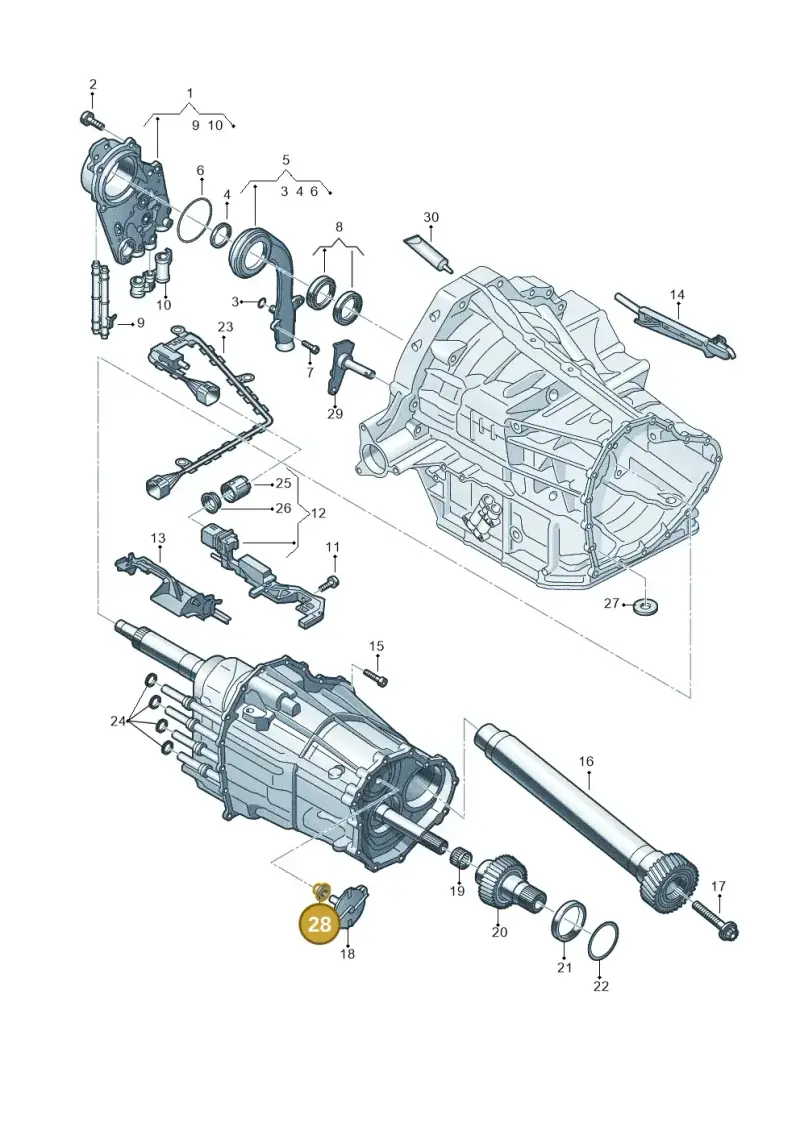 WHT007674 Volkswagen Banjo Bolt with Multipoint Socket Head