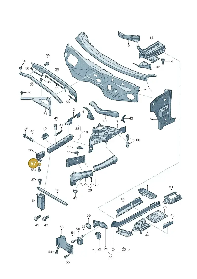WHT007690 Volkswagen Protective Disc