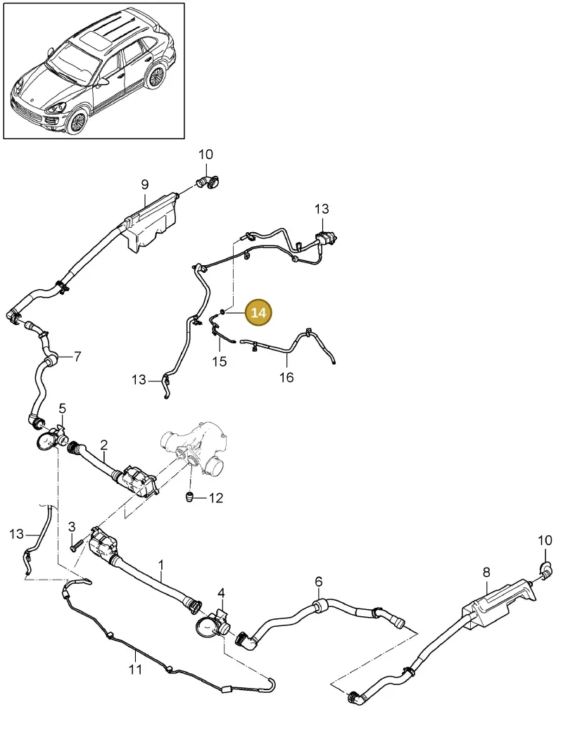 WHT007767 Volkswagen Rubber Grommet