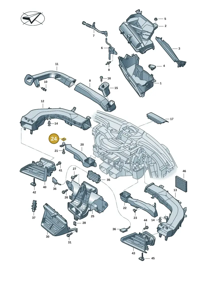 WHT007797 Volkswagen Speed Nut