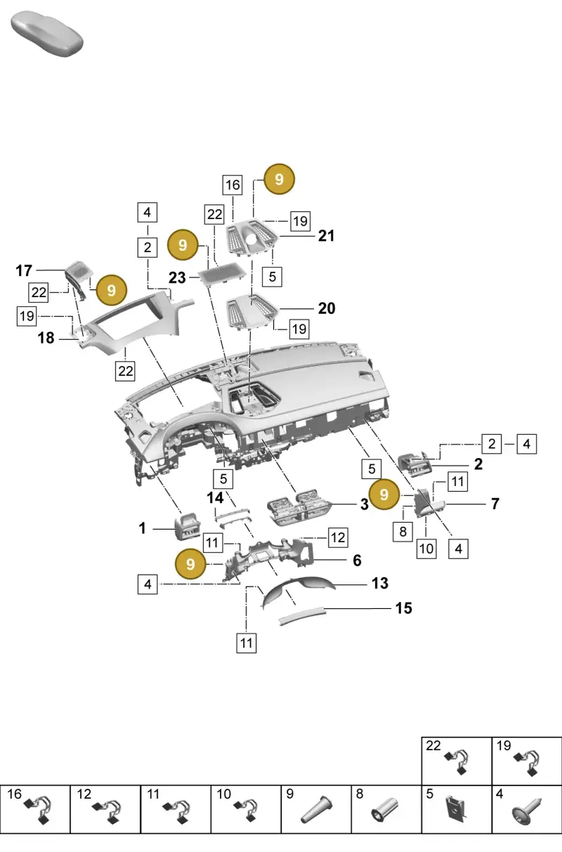 WHT007831A Volkswagen Bungs