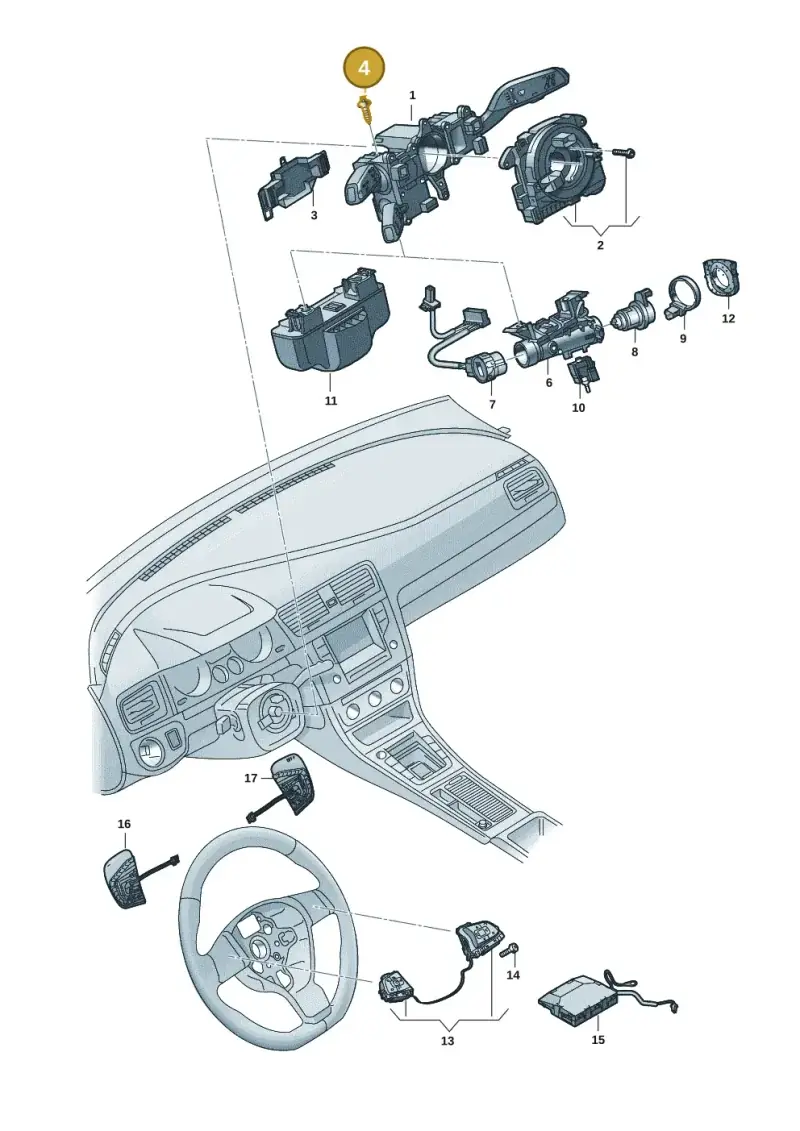 WHT008046 Volkswagen Sheer Bolt