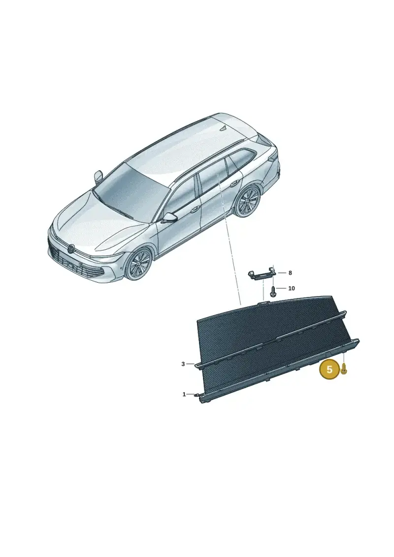 WHT008097 Volkswagen Oval Hexagon Socket Head Bolt