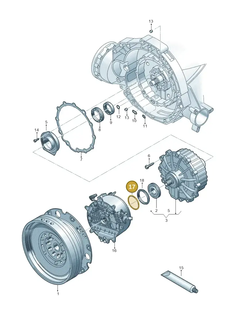 WHT008110AE Volkswagen Adjusting Washer