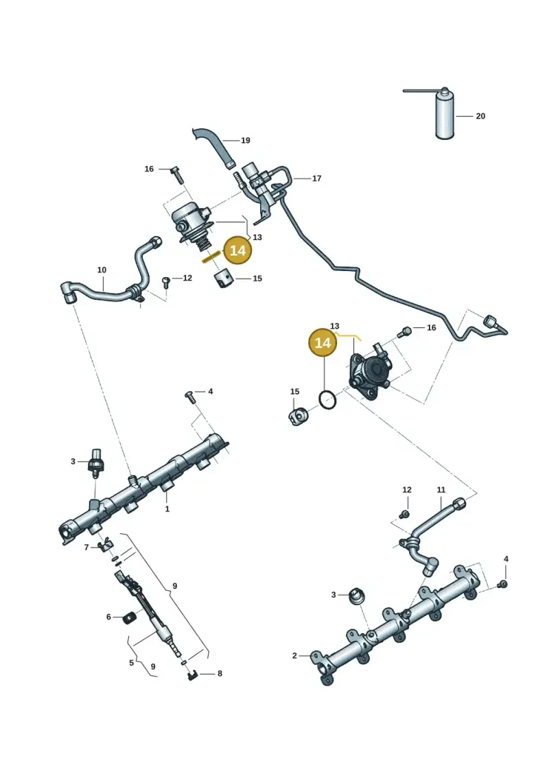 WHT008476 Volkswagen O-Ring
