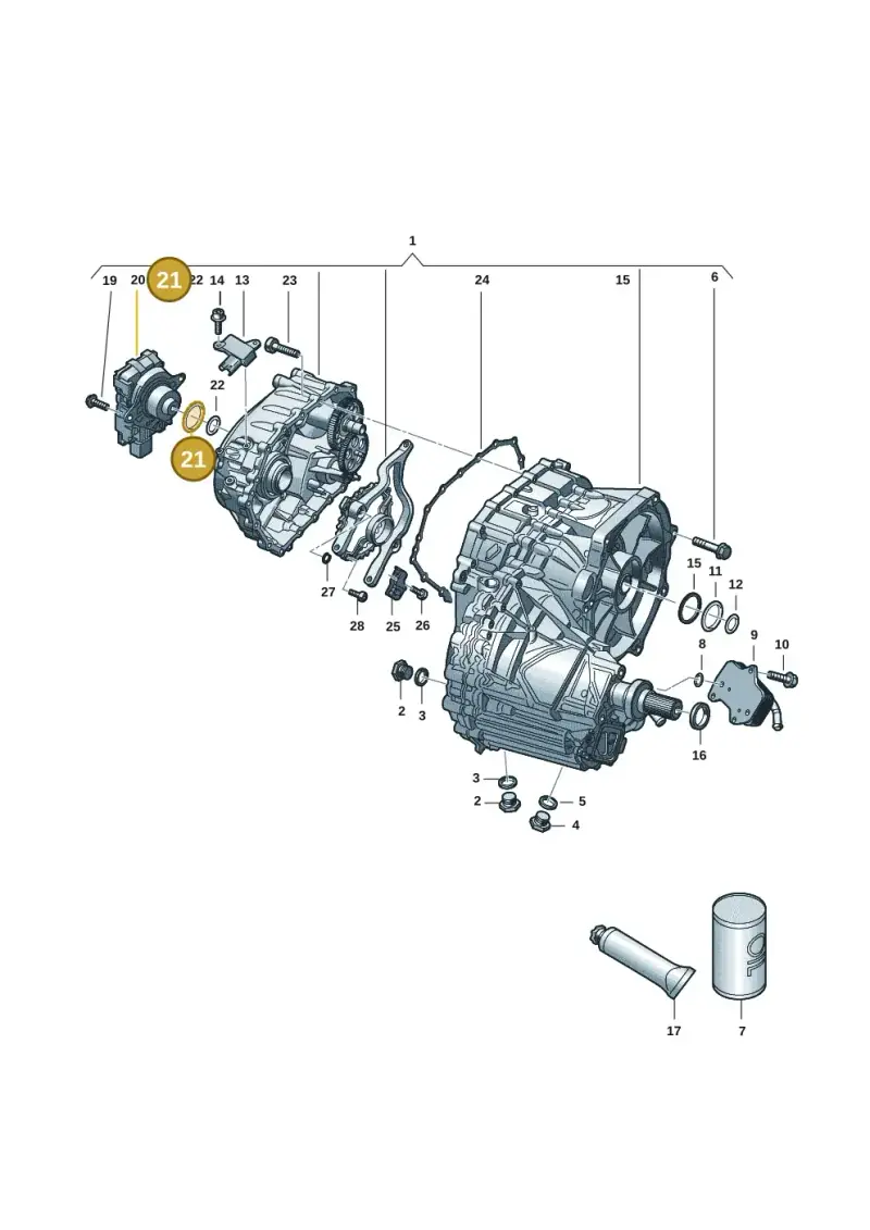WHT008546 Volkswagen O-Ring