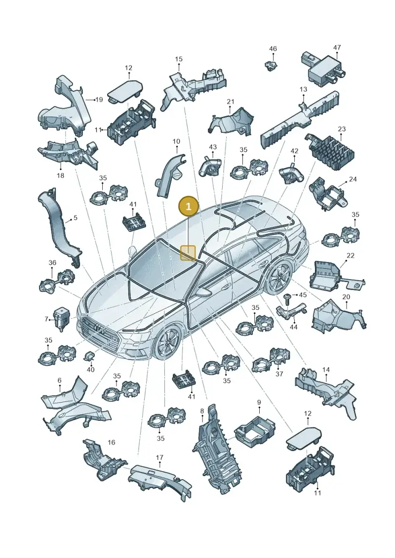 WHT008851 Volkswagen Shrink Cap