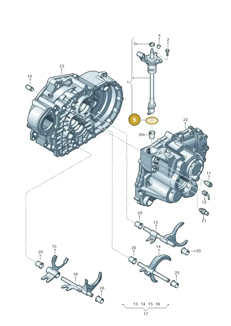 WHT008924 Volkswagen O-Ring