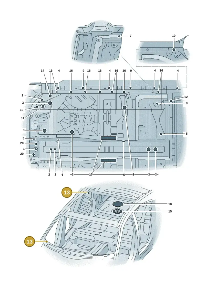 WHT009235 Volkswagen Adhesive Film