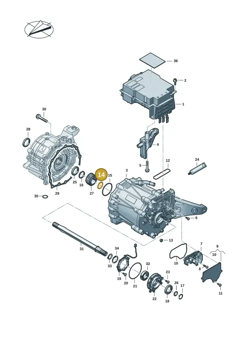 WHT009360 Volkswagen O-Ring