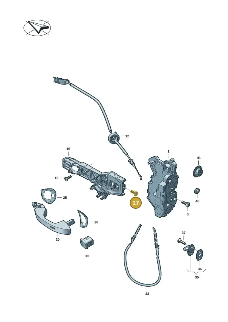 WHT009561 Volkswagen Hexagon Socket Head Bolt