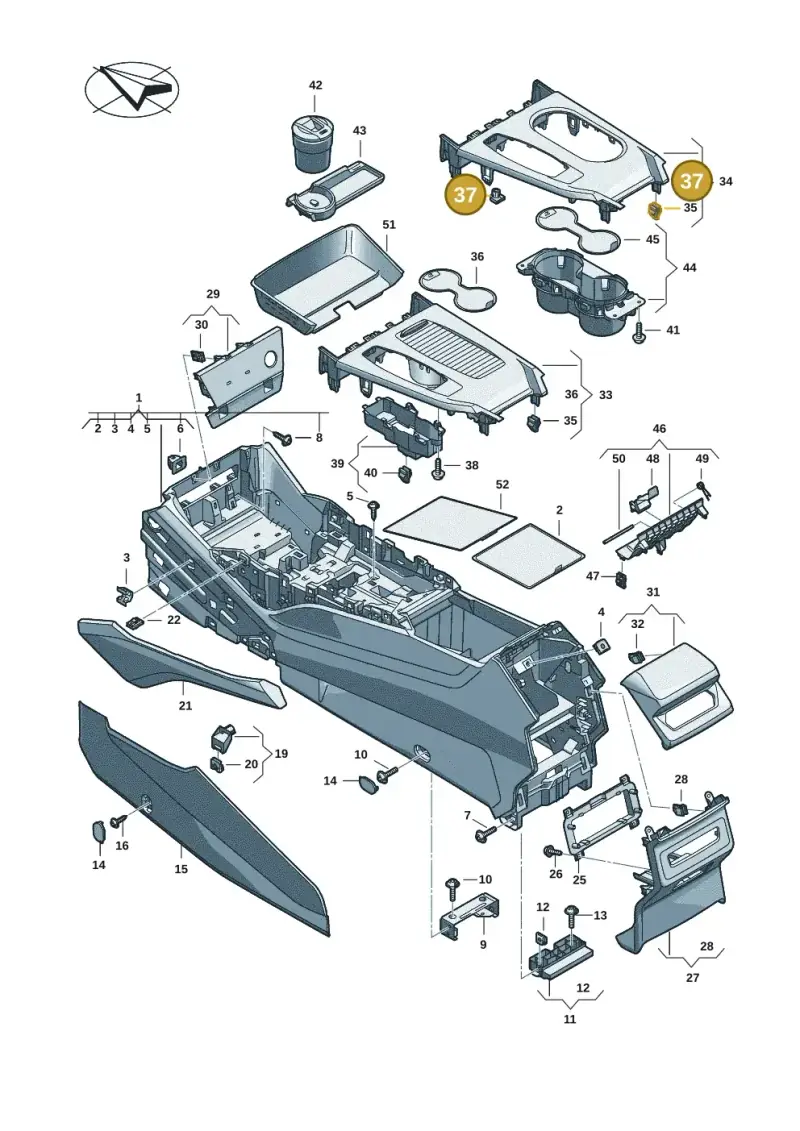 WHT009669 Volkswagen Clip Nut