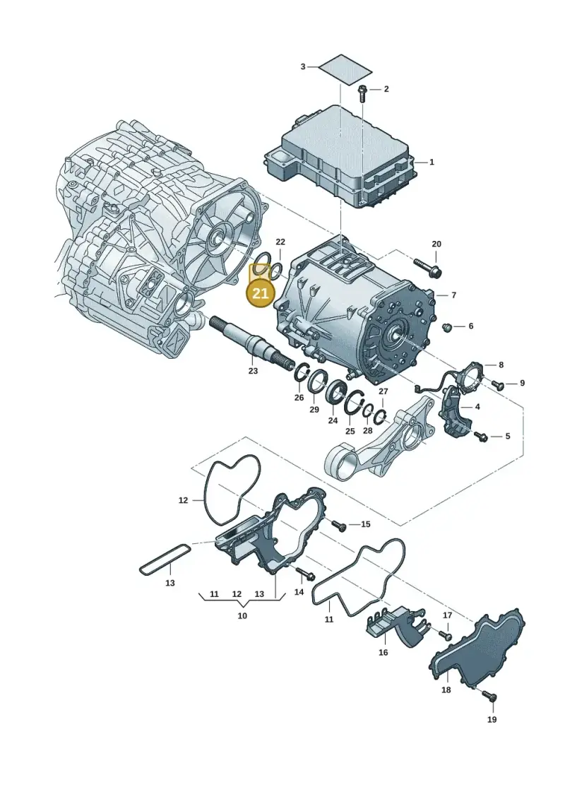 WHT009919 Volkswagen O-Ring