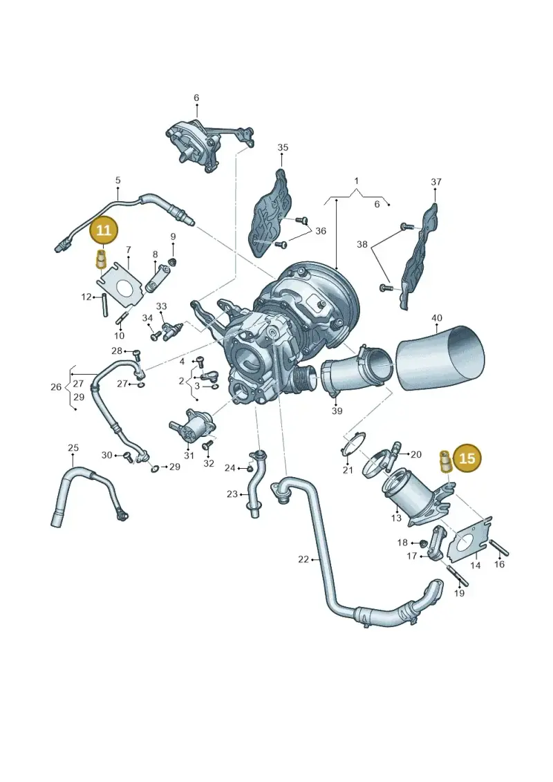WHT010166 Volkswagen Nut