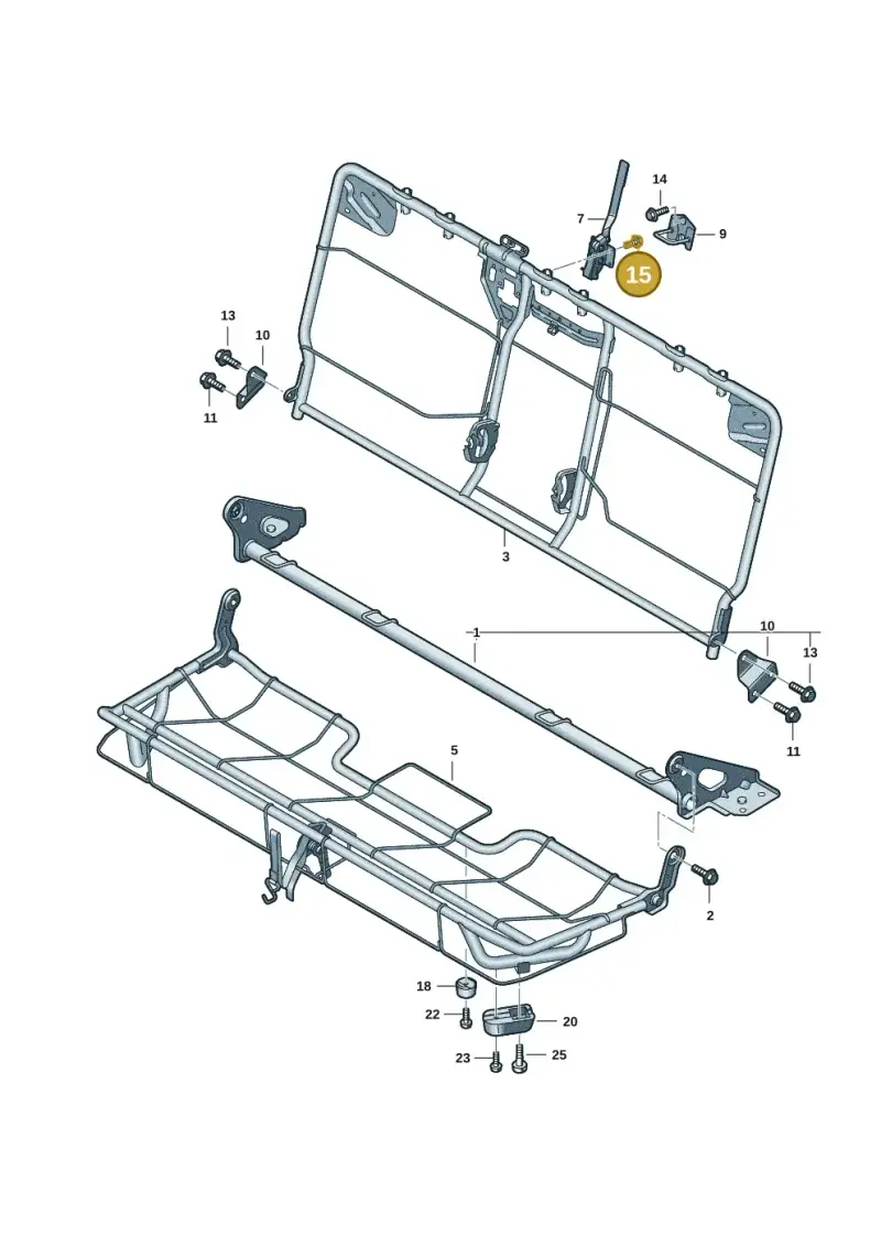 WHT010428 Volkswagen Hexagon Socket Head Bolt